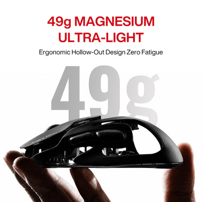 Ultralight Wireless Gaming Mouse with RGB Lighting