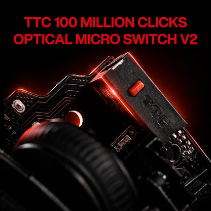 Ultralight Wireless Gaming Mouse with RGB Lighting