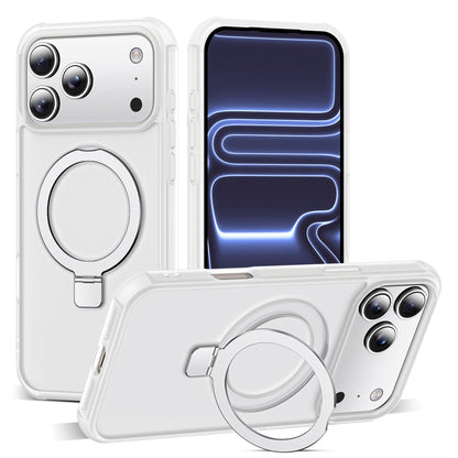Translucent Magnetic Ring Stand Phone Case with Grip