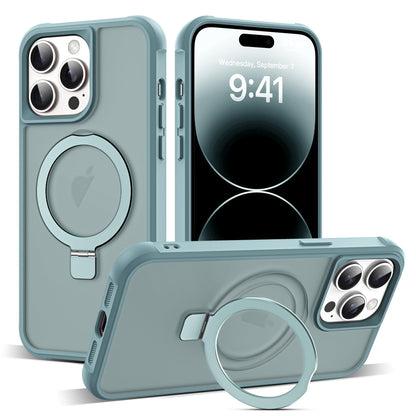 Translucent Magnetic Ring Stand Phone Case with Grip