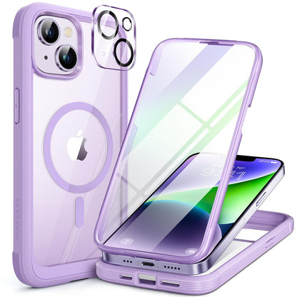 Miracase Full Body for iPhone All Series Glass Case