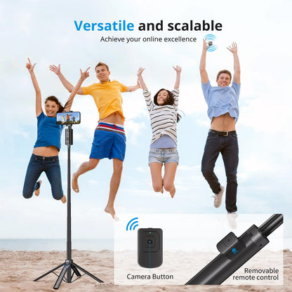 Auto Tracking Phone Tripod with 360° Rotation