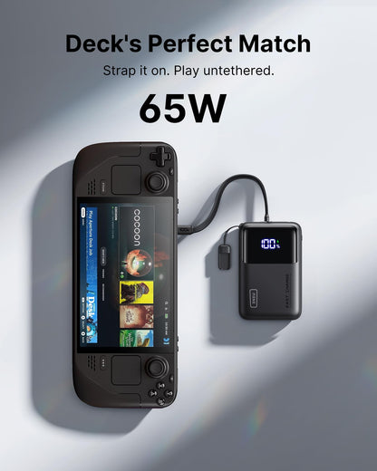 20,000mAh 65W Fast Charging Laptop Power Bank