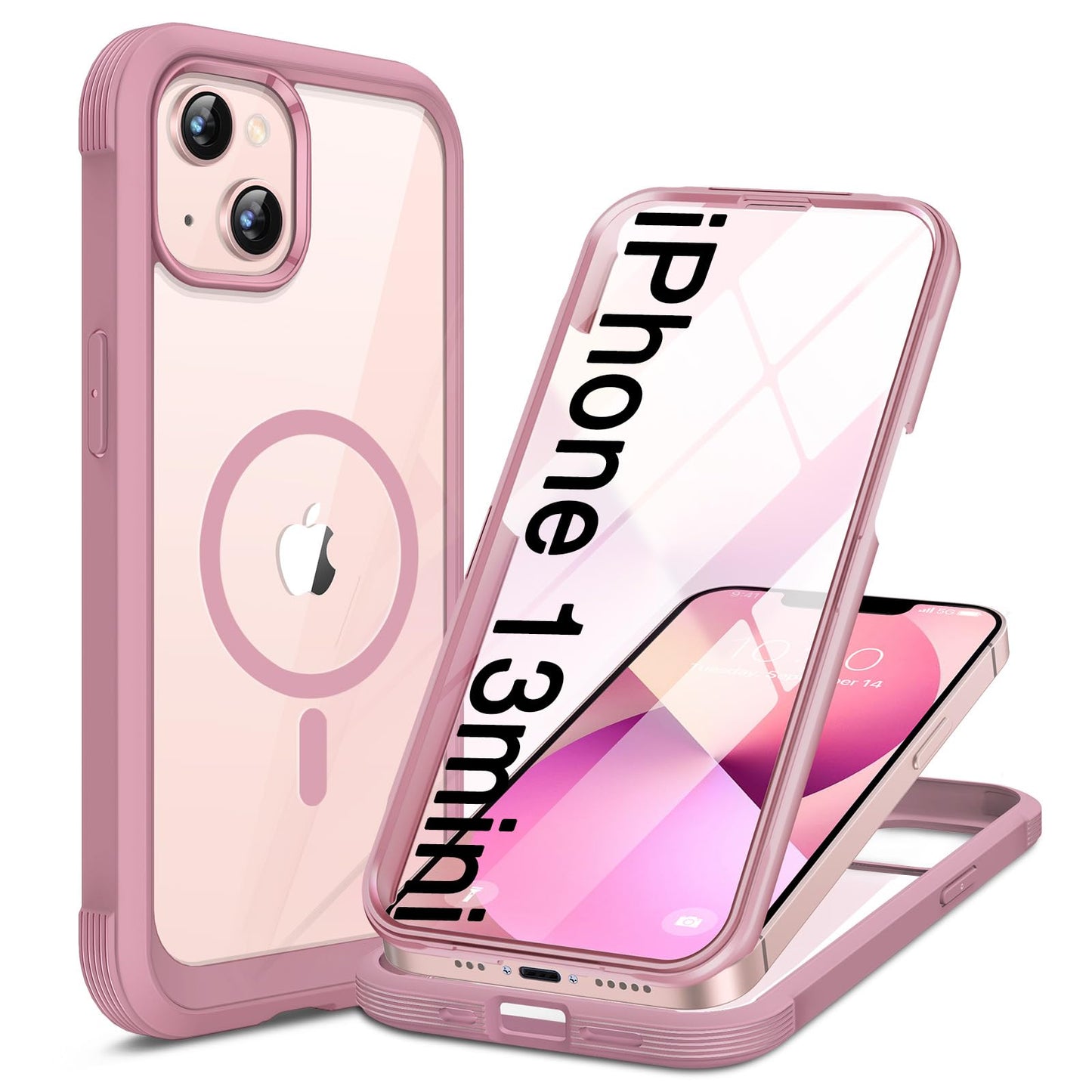 Miracase Full Body for iPhone All Series Glass Case