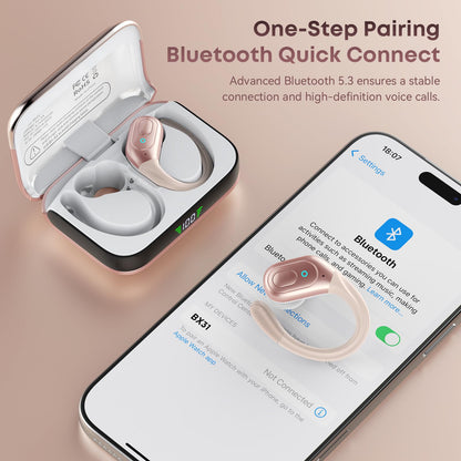 Sports Wireless Earbuds with 75-Hour Playtime