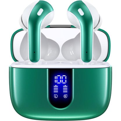 Wireless Earbuds with 60-Hour Playtime and Charging Case
