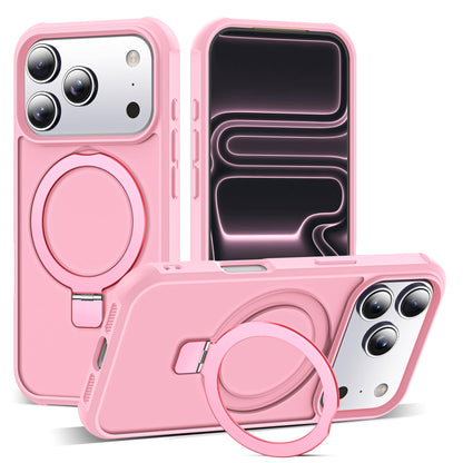 Translucent Magnetic Ring Stand Phone Case with Grip