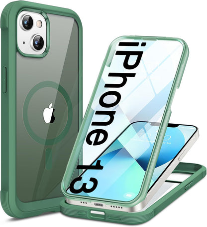 Miracase Full Body for iPhone All Series Glass Case