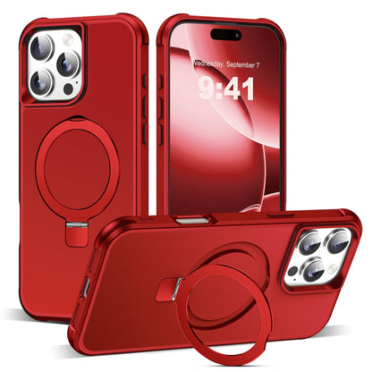 Translucent Magnetic Ring Stand Phone Case with Grip