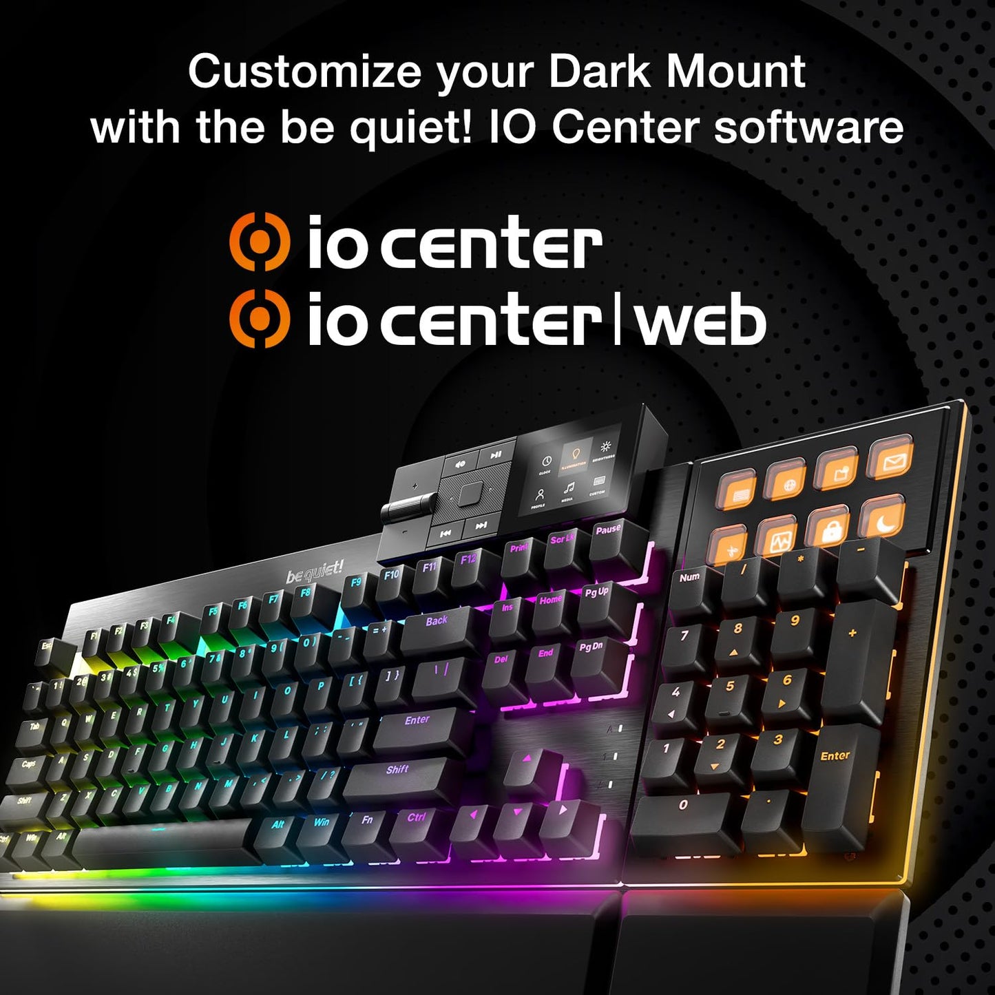Silent Mechanical Keyboard with RGB Backlight