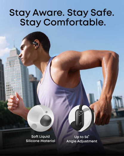 Open-Ear Wireless Headphones with Noise Cancellation
