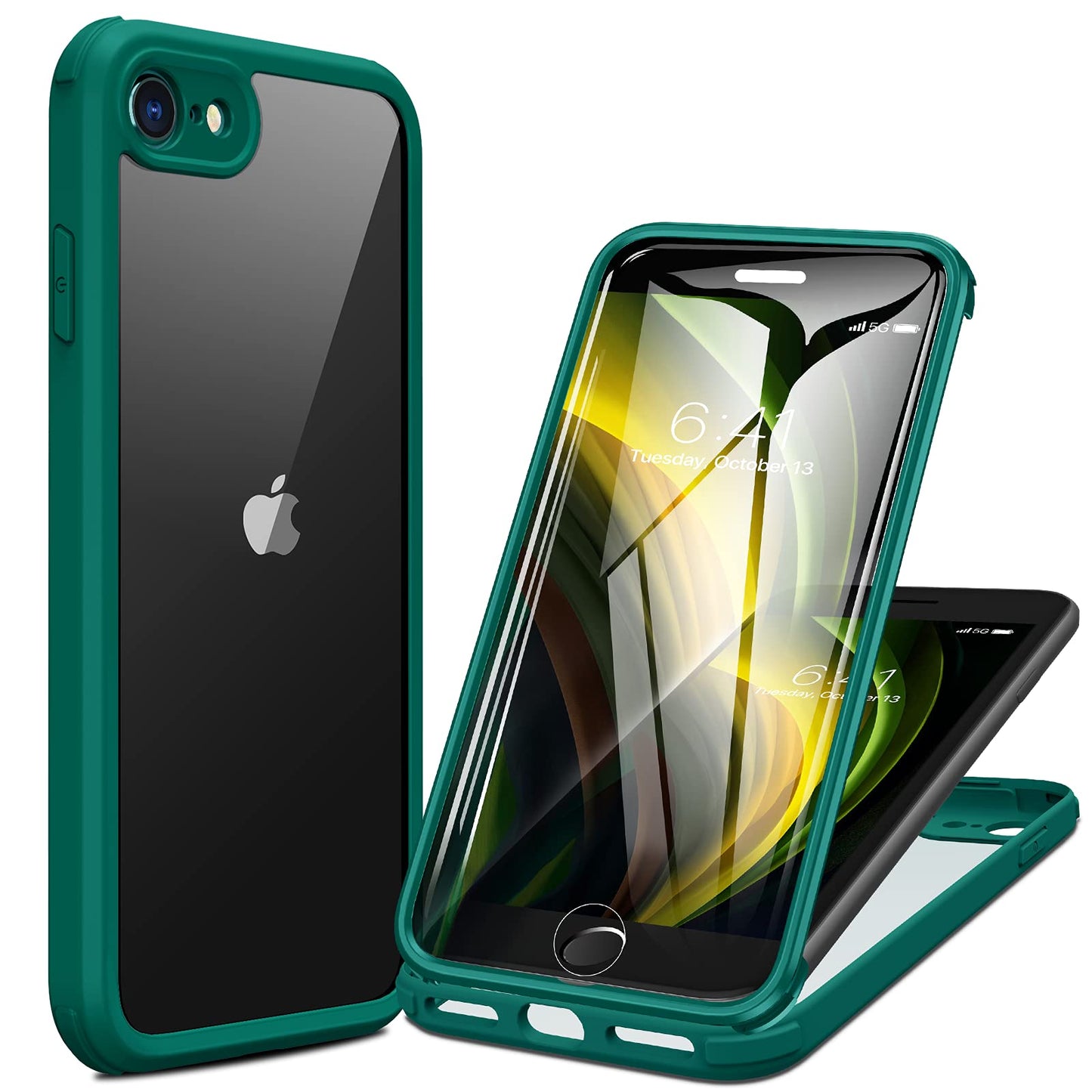 Miracase Full Body for iPhone All Series Glass Case