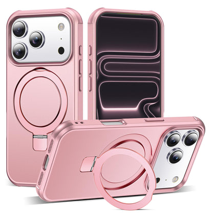 Translucent Magnetic Ring Stand Phone Case with Grip