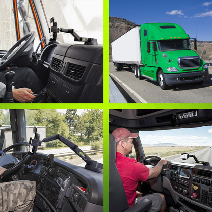 Heavy Duty Truck Phone Mount with Extended Arm