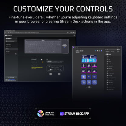 RGB Mechanical Gaming Keyboard with Stream Control