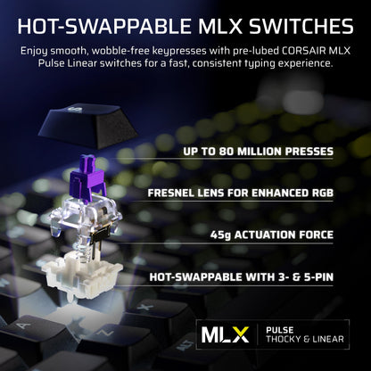 RGB Mechanical Gaming Keyboard with Stream Control
