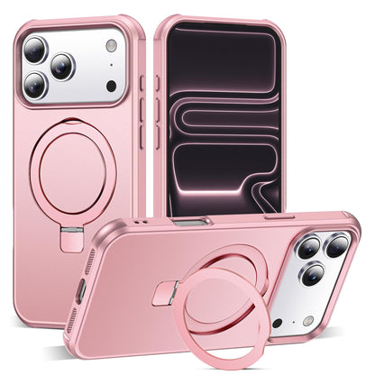 Translucent Magnetic Ring Stand Phone Case with Grip