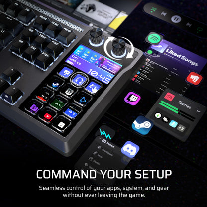 RGB Mechanical Gaming Keyboard with Stream Control