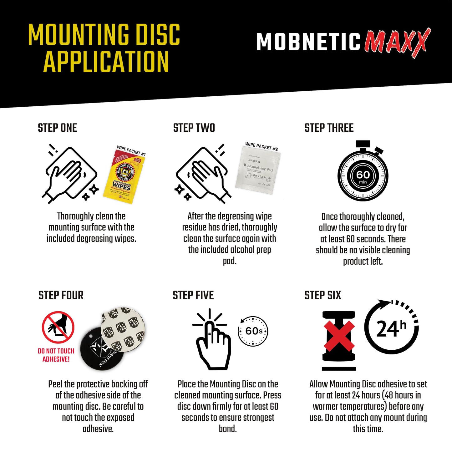 Magnetic Car Phone Mount with 360° Rotation