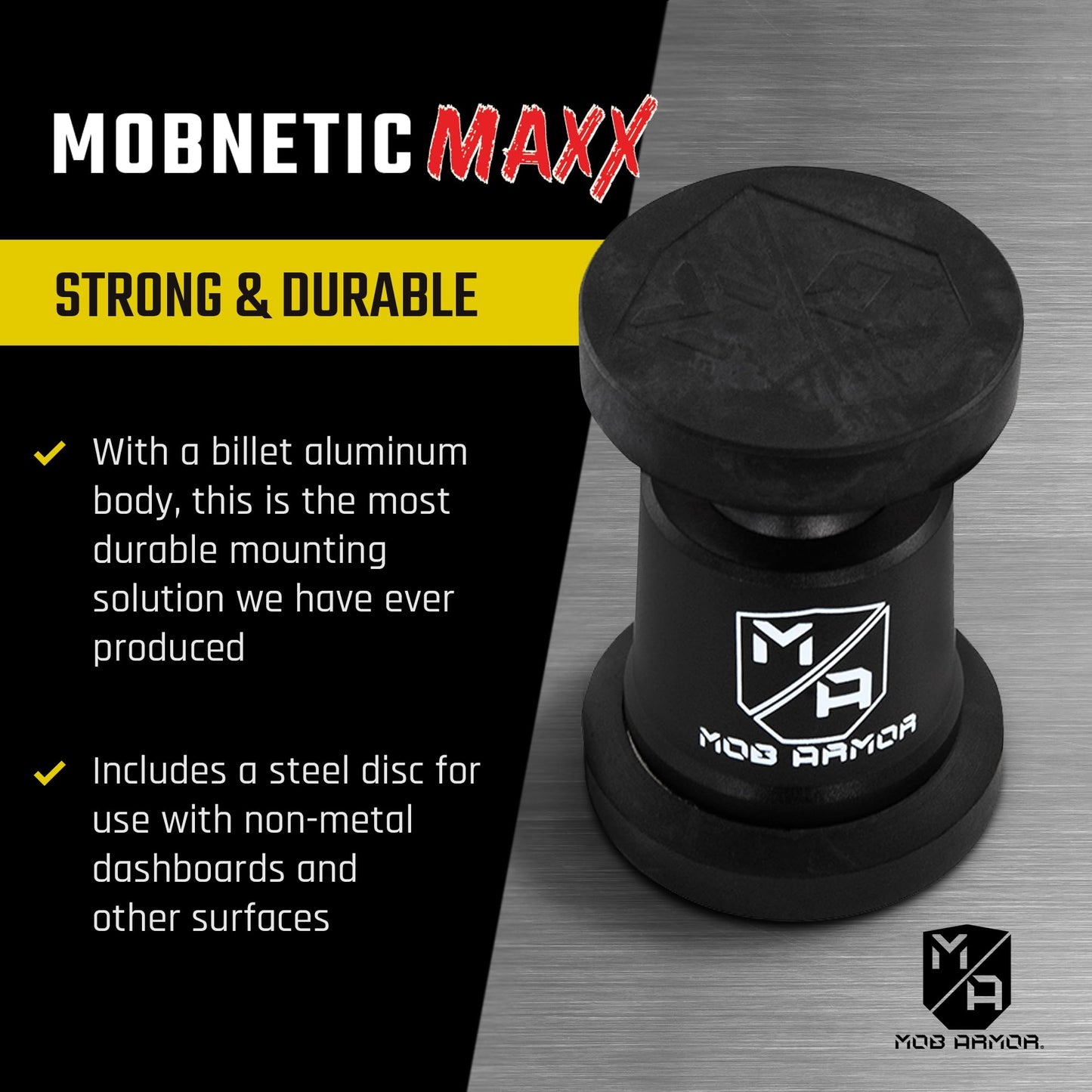 Magnetic Car Phone Mount with 360° Rotation