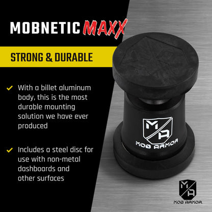 Magnetic Car Phone Mount with 360° Rotation