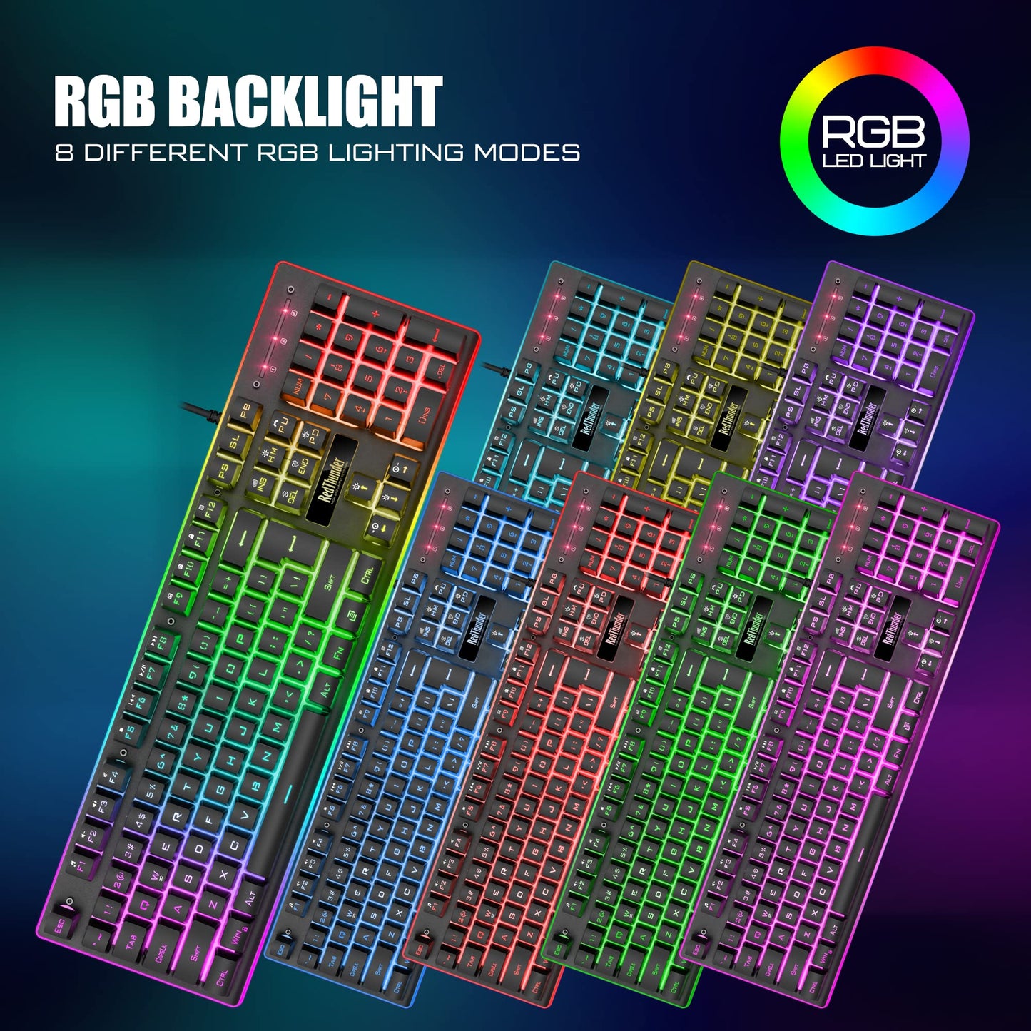 Wired Mechanical Gaming Keyboard